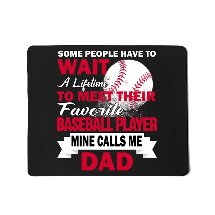 Favorite Baseball Player Mousepad