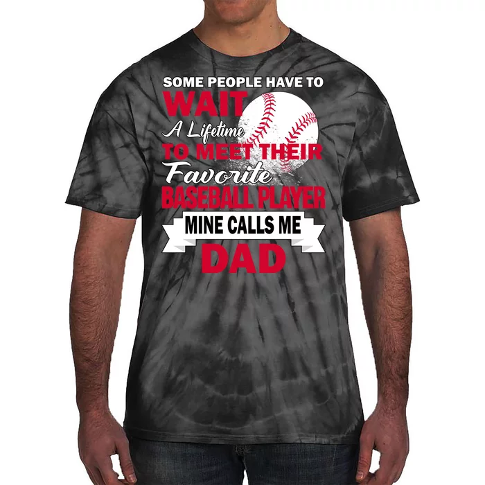 Favorite Baseball Player Tie-Dye T-Shirt