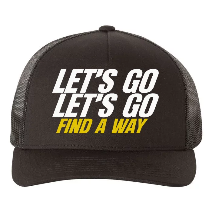 Find A Way 29 Yupoong Adult 5-Panel Trucker Hat