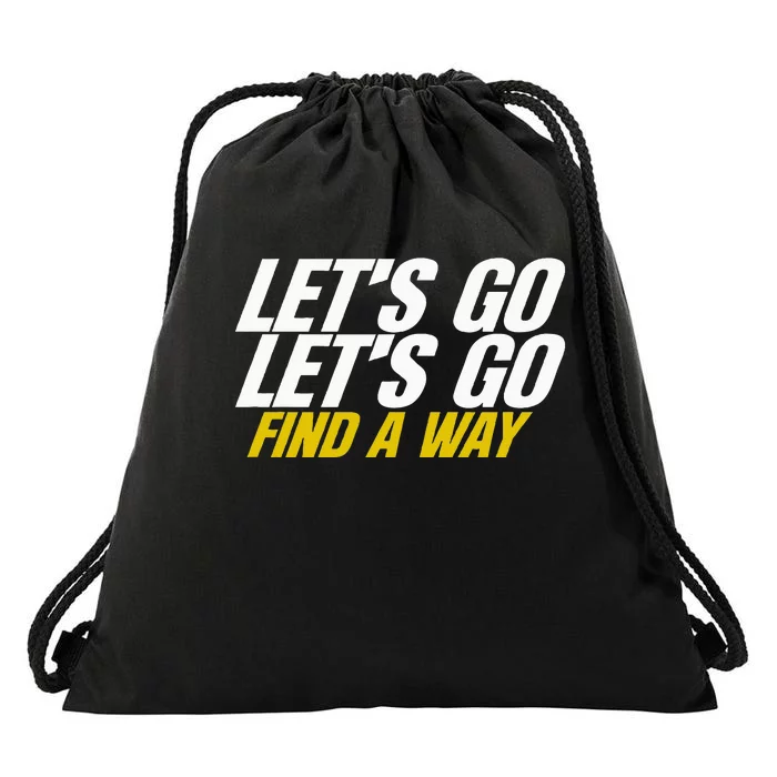 Find A Way 29 Drawstring Bag