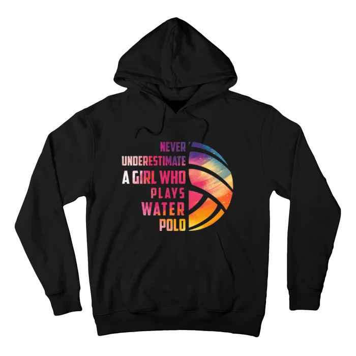 Funny A Who Play Water Polo Sports Lover Hoodie