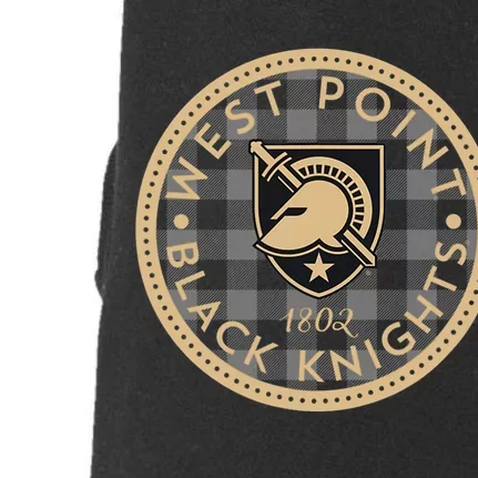 Funny Army West Point Black Knights Plaid Badge Doggie 3-End Fleece Hoodie