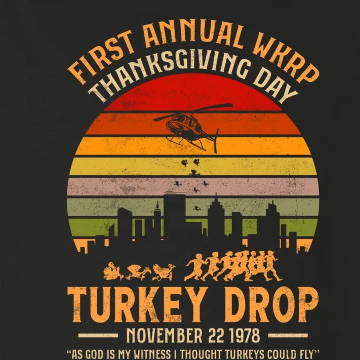 First Annual WKRP Thanksgiving Day Turkey Drop Toddler Long Sleeve Shirt