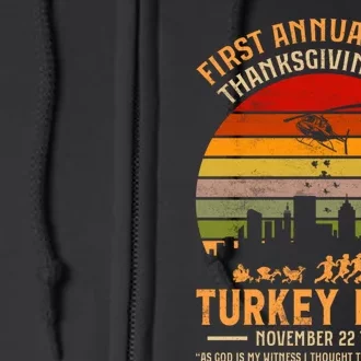 First Annual WKRP Thanksgiving Day Turkey Drop Full Zip Hoodie