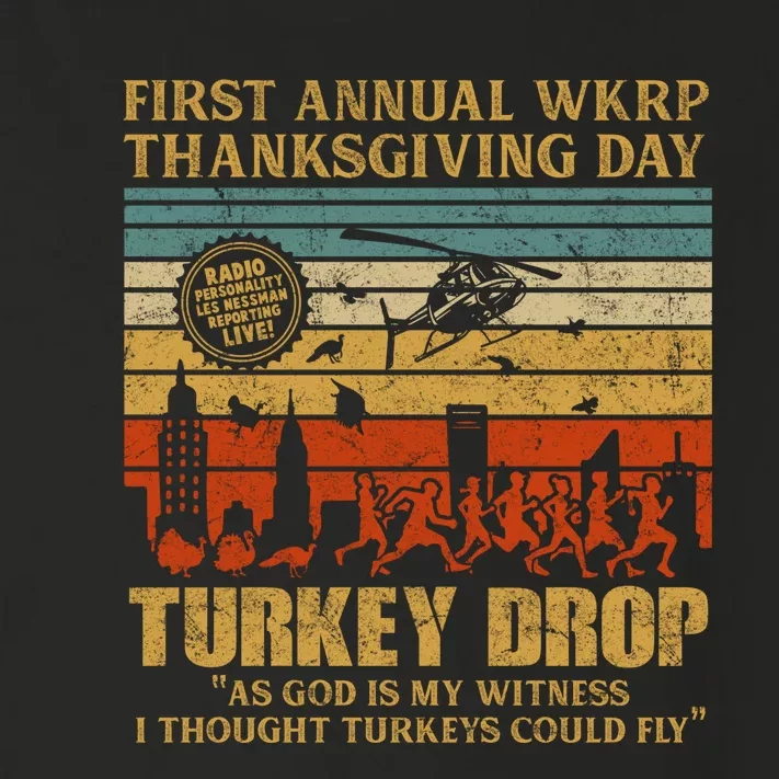 First Annual WKRP Thanksgiving Day Turkey Drop Toddler Long Sleeve Shirt