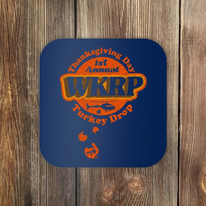 First Annual WKRP Thanksgiving Day Turkey Drop Coaster