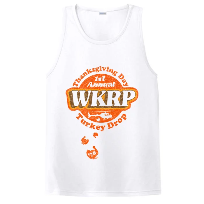 First Annual WKRP Thanksgiving Day Turkey Drop Performance Tank