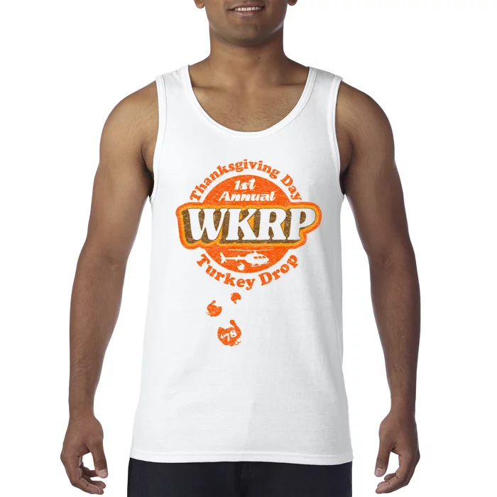 First Annual WKRP Thanksgiving Day Turkey Drop Tank Top