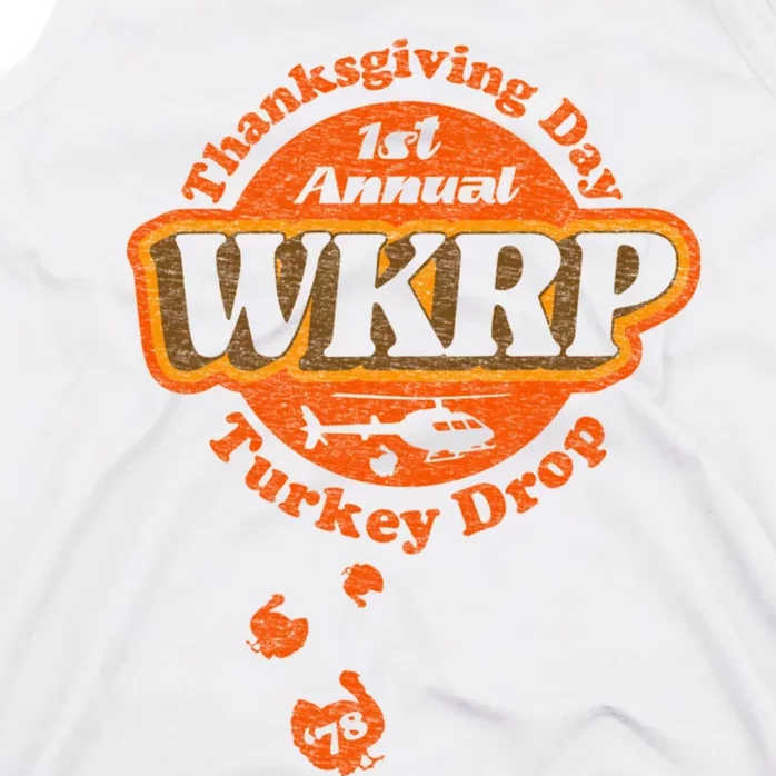 First Annual WKRP Thanksgiving Day Turkey Drop Tank Top