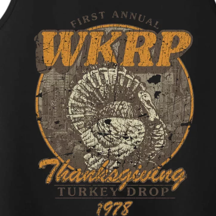 First Annual WKRP Thanksgiving Day Turkey Drop Performance Tank