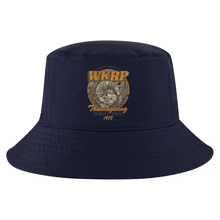 First Annual WKRP Thanksgiving Day Turkey Drop Cool Comfort Performance Bucket Hat