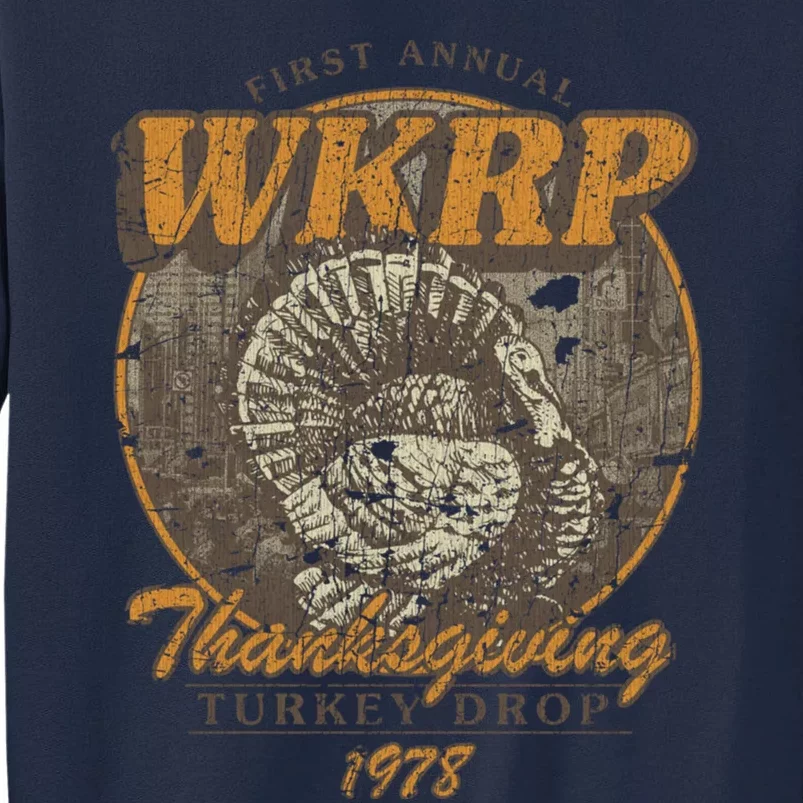 First Annual WKRP Thanksgiving Day Turkey Drop Tall Sweatshirt