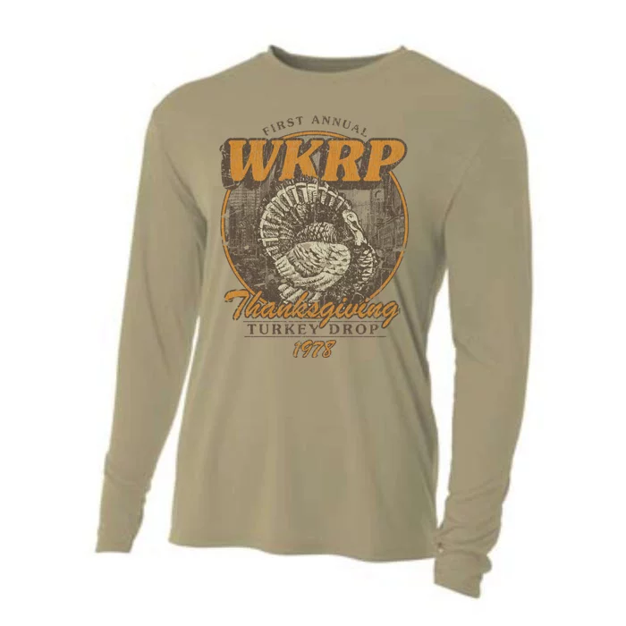 First Annual WKRP Thanksgiving Day Turkey Drop Cooling Performance Long Sleeve Crew