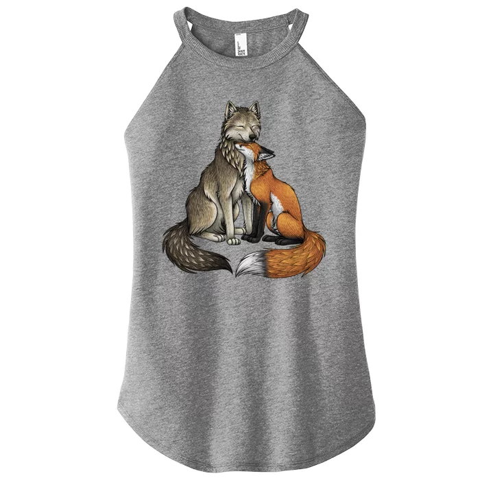 Fox And Wolf Women’s Perfect Tri Rocker Tank