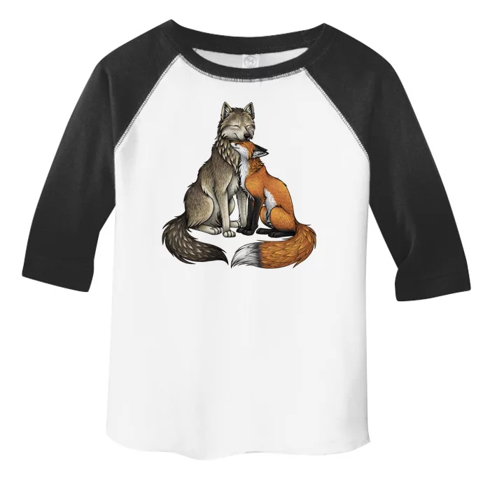 Fox And Wolf Toddler Fine Jersey T-Shirt