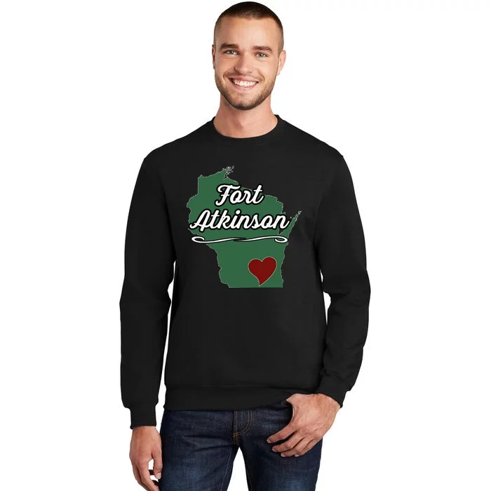 FORT ATKINSON Wisconsin WI USA City State Souvenir Sweatshirt