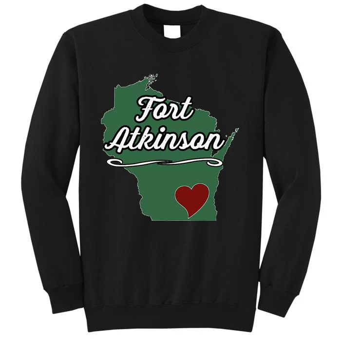 FORT ATKINSON Wisconsin WI USA City State Souvenir Sweatshirt