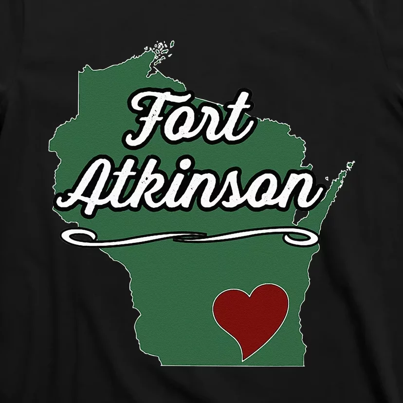 FORT ATKINSON Wisconsin WI USA City State Souvenir T-Shirt