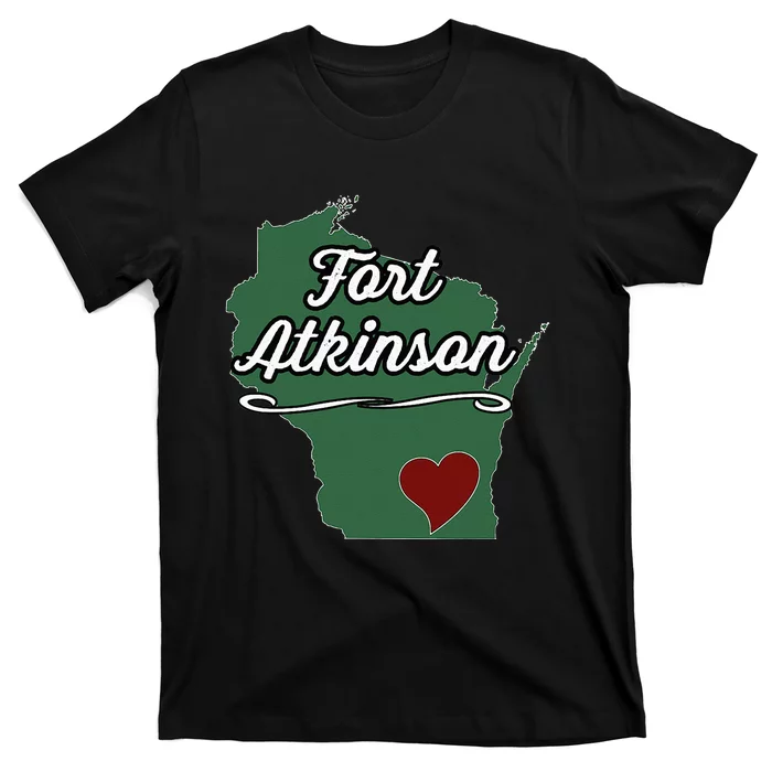 FORT ATKINSON Wisconsin WI USA City State Souvenir T-Shirt