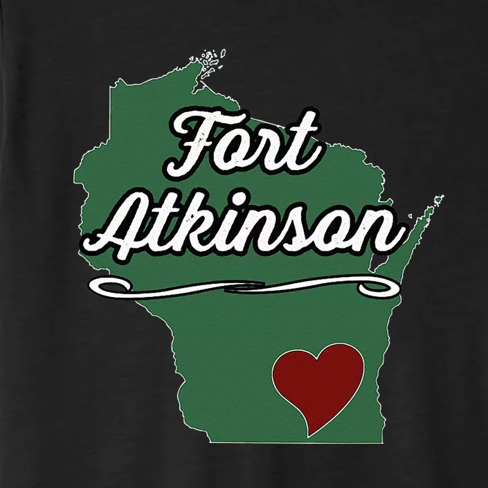 FORT ATKINSON Wisconsin WI USA City State Souvenir ChromaSoft Performance T-Shirt