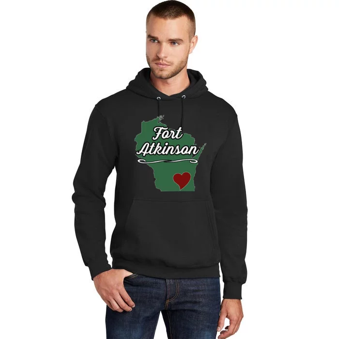 FORT ATKINSON Wisconsin WI USA City State Souvenir Tall Hoodie