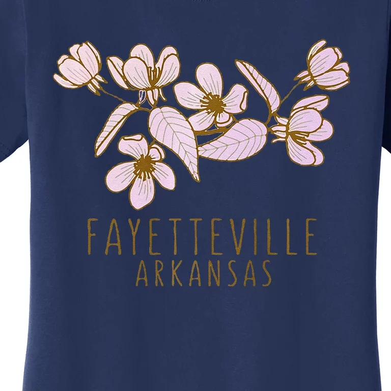 Fayetteville Arkansas Wildflowers Fayetteville Ar Premium Women's T-Shirt