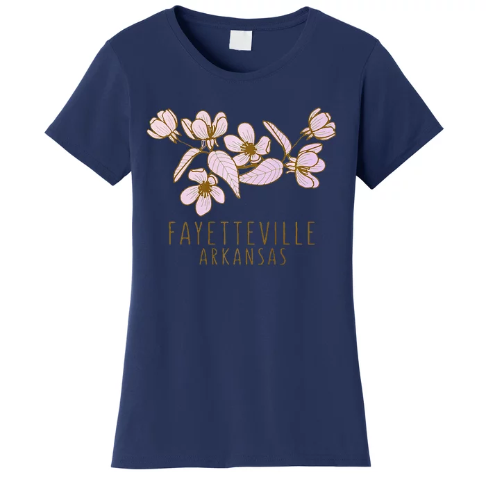 Fayetteville Arkansas Wildflowers Fayetteville Ar Premium Women's T-Shirt