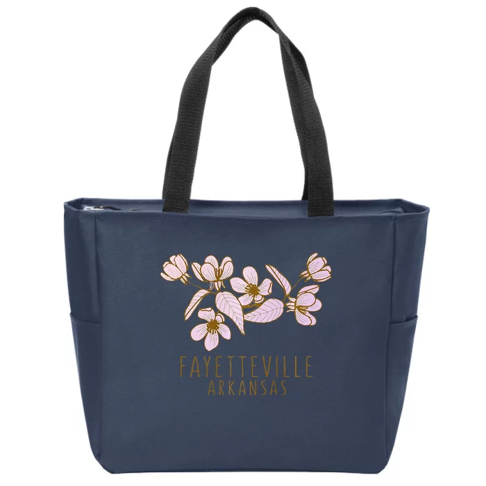 Fayetteville Arkansas Wildflowers Fayetteville Ar Premium Zip Tote Bag