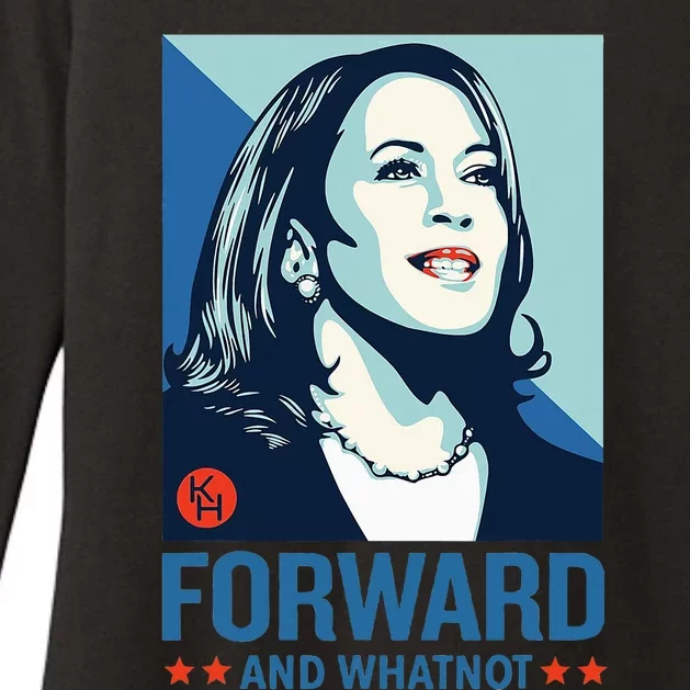 Forward And Whatnot Kamala Harris Walz 2024 Womens CVC Long Sleeve Shirt