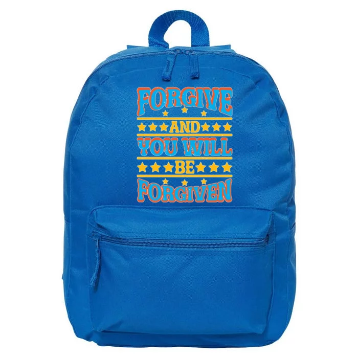 Forgive And You Will Be Forgiven Gift 16 in Basic Backpack