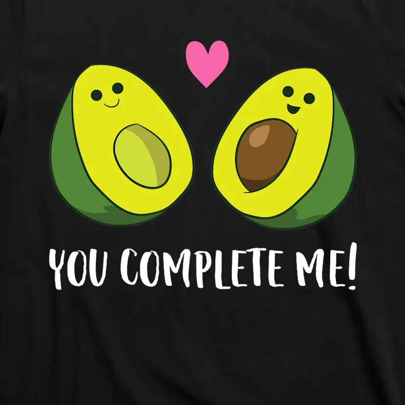 Funny Avocado You Complete Me Cute Avocado T-Shirt