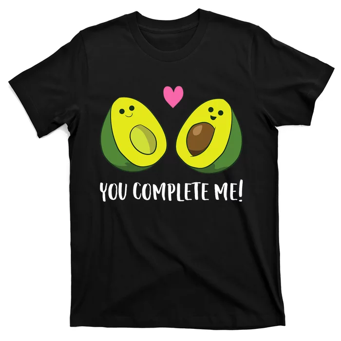 Funny Avocado You Complete Me Cute Avocado T-Shirt