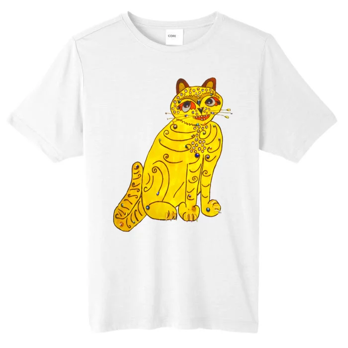 Funny Abba Yellow Cat ChromaSoft Performance T-Shirt