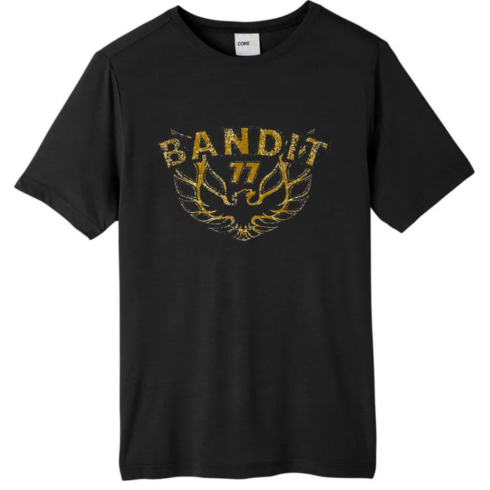 Funny Bandit 1977 Family Distressed ChromaSoft Performance T-Shirt