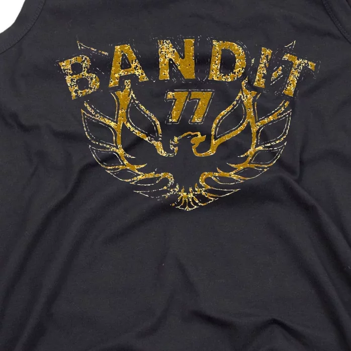 Funny Bandit 1977 Family Distressed Tank Top