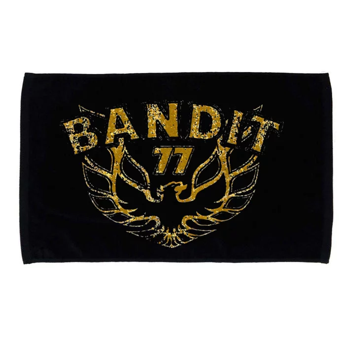 Funny Bandit 1977 Family Distressed Microfiber Hand Towel