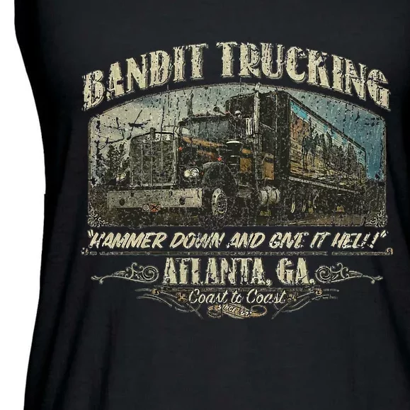 Funny Bandit 1977 Family Distressed Ladies Essential Flowy Tank