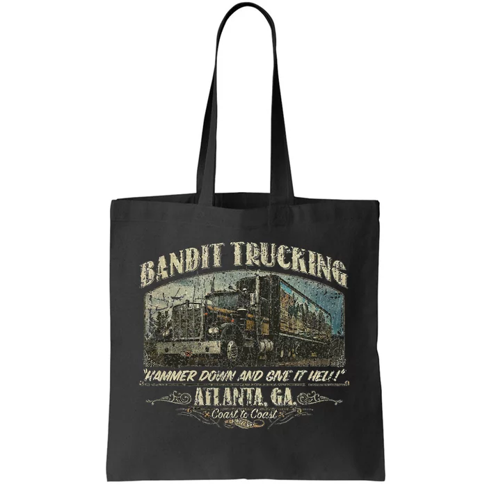 Funny Bandit 1977 Family Distressed Tote Bag