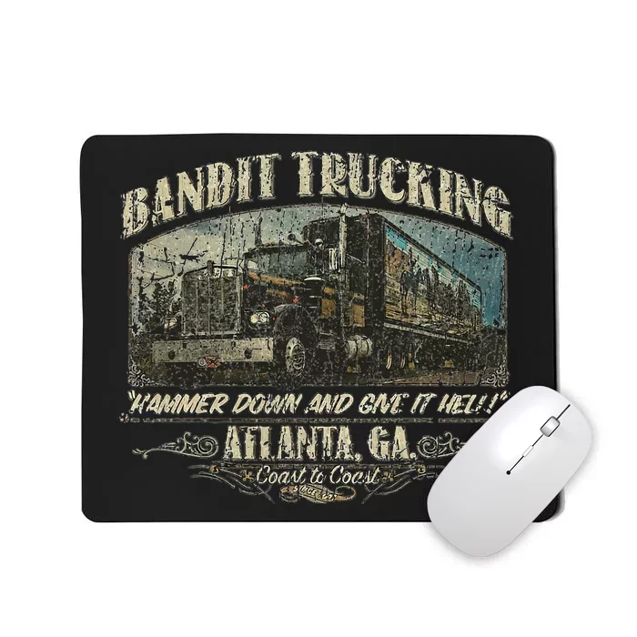 Funny Bandit 1977 Family Distressed Mousepad