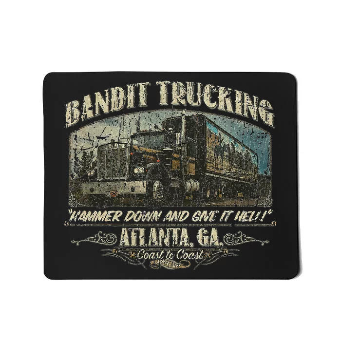 Funny Bandit 1977 Family Distressed Mousepad