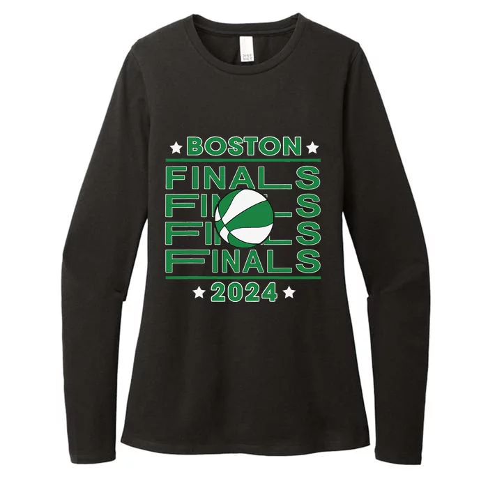 Finals Boston 2024 Designs Womens CVC Long Sleeve Shirt