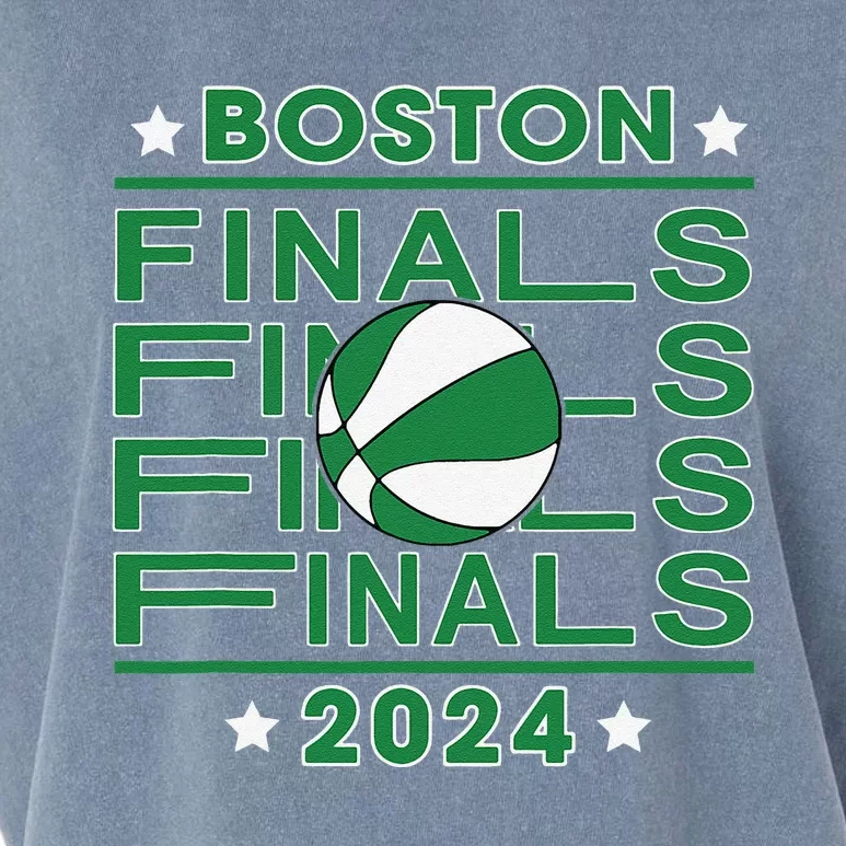 Finals Boston 2024 Designs Garment-Dyed Women's Muscle Tee