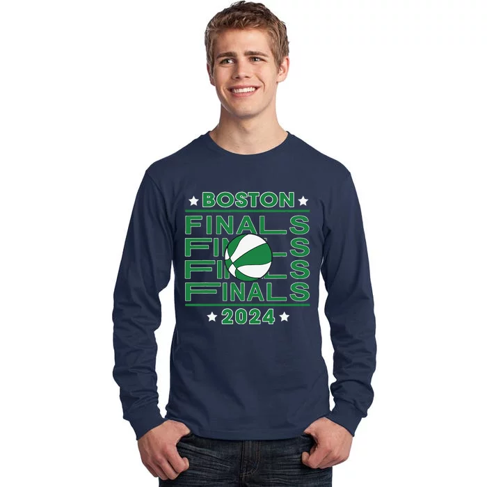 Finals Boston 2024 Designs Tall Long Sleeve T-Shirt