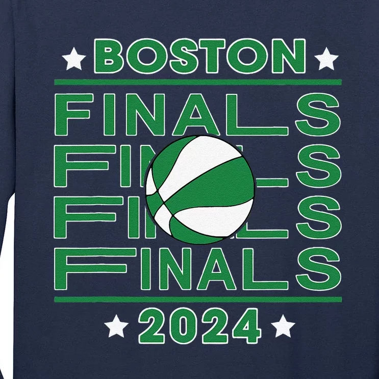 Finals Boston 2024 Designs Tall Long Sleeve T-Shirt