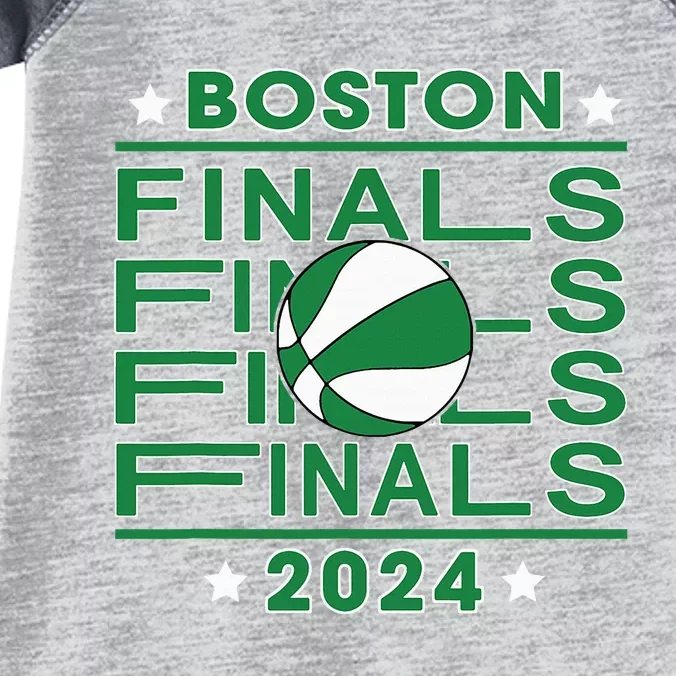 Finals Boston 2024 Designs Infant Baby Jersey Bodysuit