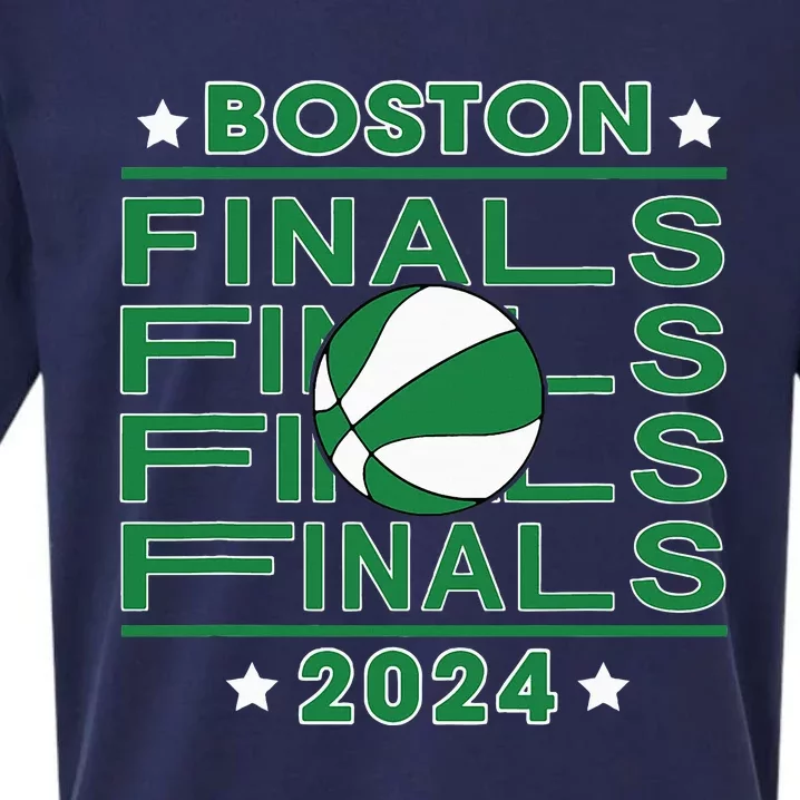 Finals Boston 2024 Designs Sueded Cloud Jersey T-Shirt