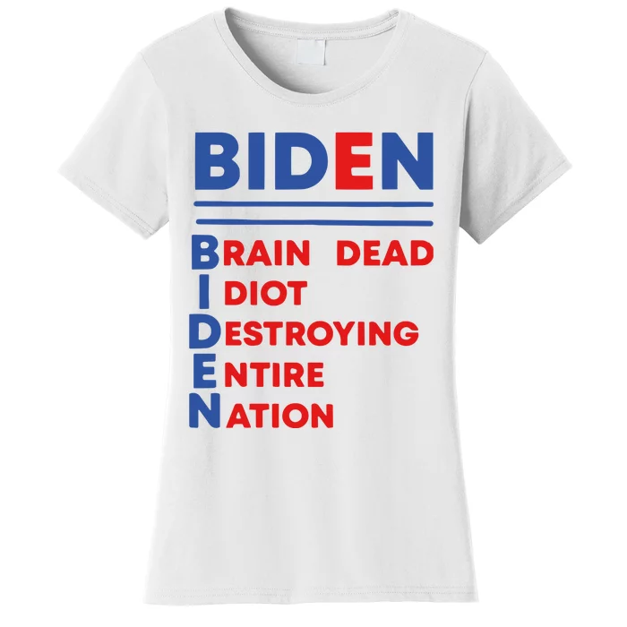 Funny Biden 4th Of July Biden American Patriot Women's T-Shirt