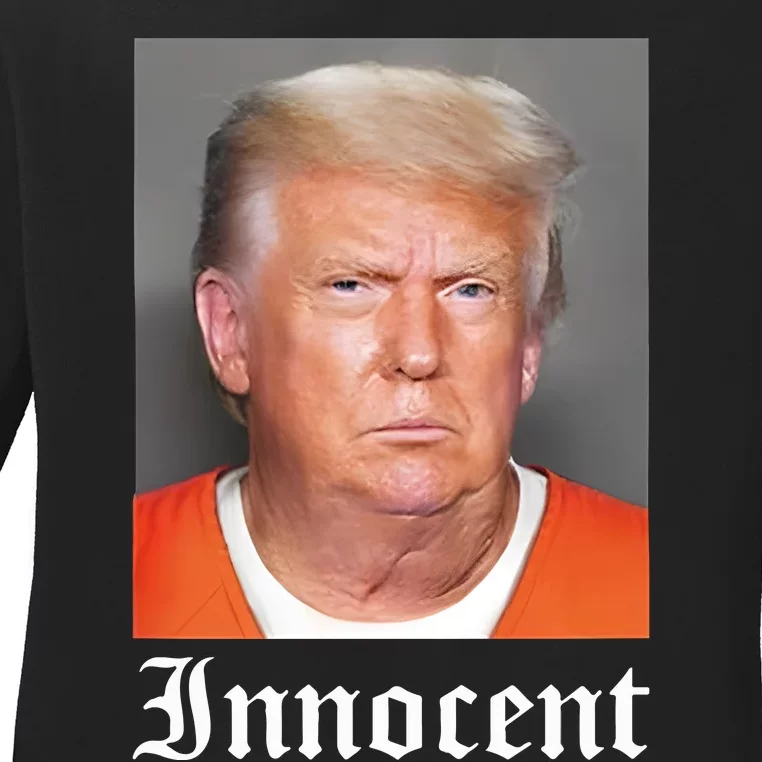 Forgiato Blow 47 Trump Innocent Ladies Long Sleeve Shirt