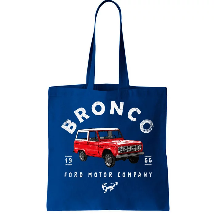 F.O.R.D B.R.O.N.C.O 66 Illustrated Tote Bag