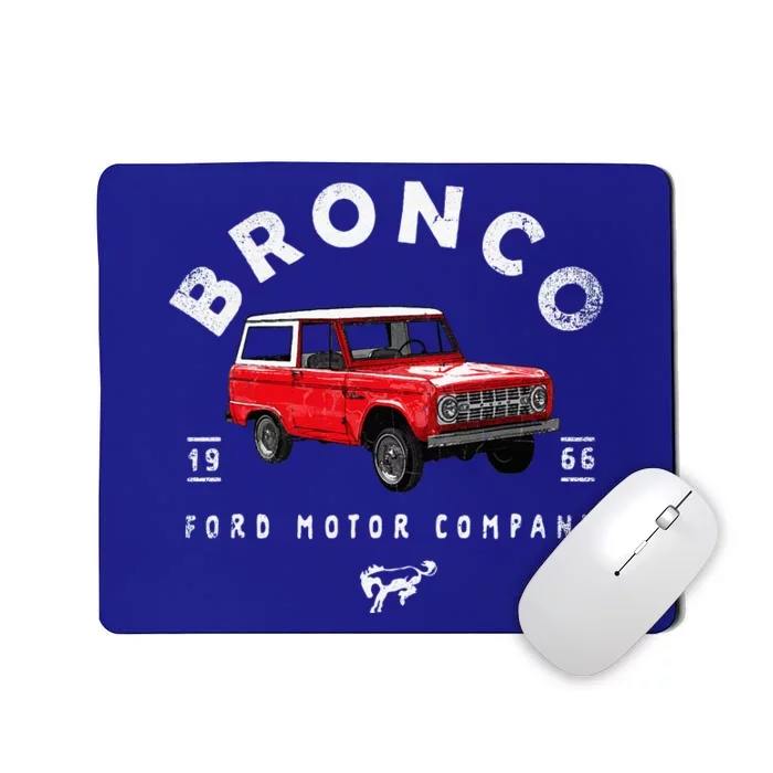 F.O.R.D B.R.O.N.C.O 66 Illustrated Mousepad